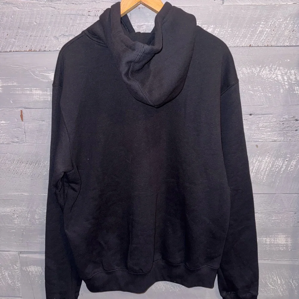 New Adidas Men's Black Hoodie with Colorful Logo - Picture 2 of 3